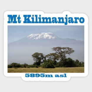 Mt Kilimanjaro Sticker